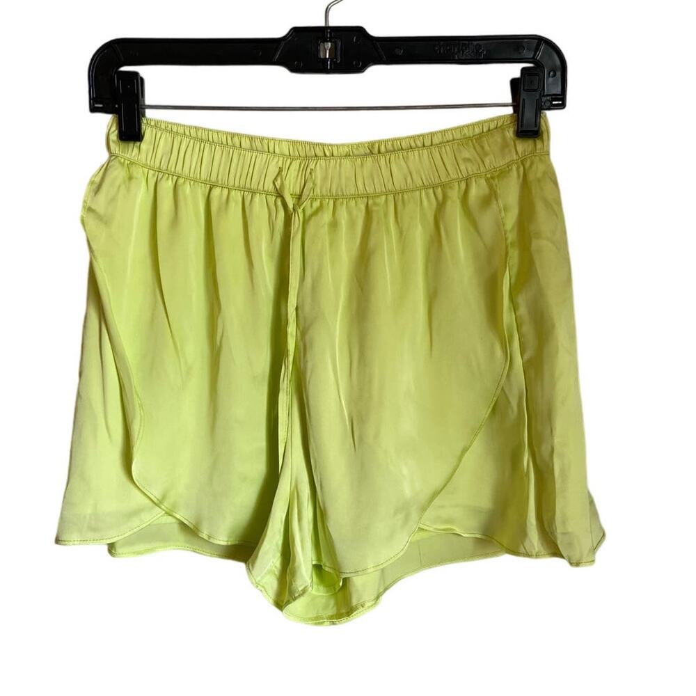 Hollister Fairy Core Lime Green Pull On Shorts Size M